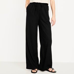 Old Navy Wide Leg Linen Pants- XL